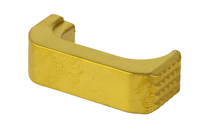 Shield Arms Premium Mag Release, Fits Glock 43X/48, Anodized Finish, Gold, Right Hand Only