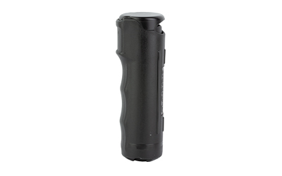 Sabre Pepper Gel with Quick Release Whistle Keychain, .54 Ounces, Black, Matte Finish — photo 2