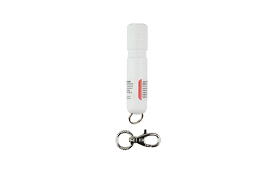 Sabre Mighty Discreet Pepper Spray, Powerful Stream, .18oz, White — photo 2