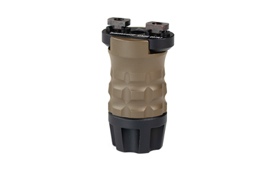 Samson Manufacturing Corp. Vertical Forend Grip, Fits M-LOK, Matte Finish, Flat Dark Earth, 2.125" Long, Grenade Texture