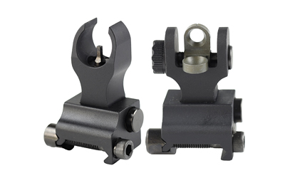 Samson Manufacturing Corp. Manual Flip Sights, Front HK Style with Rear A2, Black