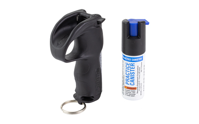 Sabre Quick Grip, Pepper Spray, .54oz, Pepper Spray Kit with Finger Loop and Practice Spray, Black, Aerosol Can — photo 2