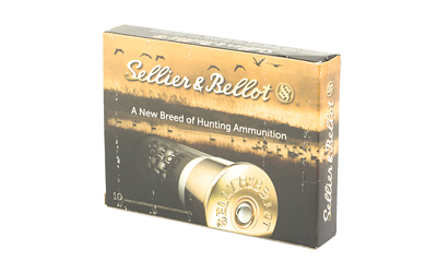 Sellier & Bellot Shotshell, 12 Gauge, 2.75", #4 Buck Shotshell, 21 Pellets, 10 Round Box — photo 3