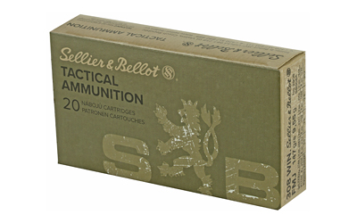 Sellier & Bellot Rifle, 308 Winchester, 147 Grain, Full Metal Jacket, 20 Round Box — photo 3