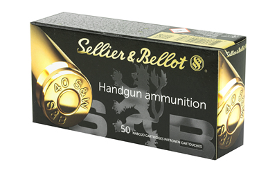 Sellier & Bellot Pistol, 40 S&W, 180 Grain, Jacketed Hollow Point, 50 Round Box — photo 3