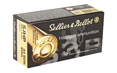 Sellier & Bellot Pistol, 44 Mag, 240 Grain, Semi Jacketed Hollow Point, 50 Round Box — photo 2