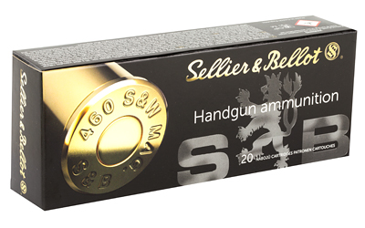 Sellier & Bellot Pistol, 460 S&W, 255 Grain, Jacketed Hollow Point, 20 Round Box — photo 2