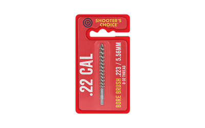 Shooter's Choice Shooters Choice Bore Brush, 3", .22 Cal, 8-32 Threads, Bronze