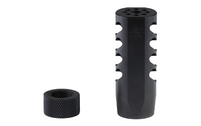 Seekins Precision AR ATC, Muzzle Brake, 308 Winchester, Melonited Black, 5/8X24 — photo 3