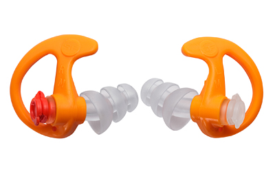 Surefire EP4 Sonic Defenders Plus, Ear Plug, Medium, Rubber, Orange, 1 Pair