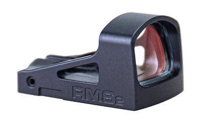 Shield Sights Reflex Mini Sight 2.0, Red Dot Sight, Non Magnified, Fits RMS Footprint, 4 MOA Dot, Black