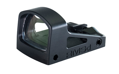 Shield Sights RMSd, Glass Edition, Mini Red Dot Sight, Non Magnified, Fits Shield RMSc Footprint, 8 MOA, Black