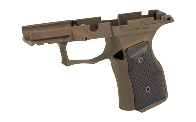 Sharps Bros. Gen 3 Grip Module, Fits Sig P365 X/XL with Manual Safety, Anodized Finish, Bronze, Black Grips — photo 3
