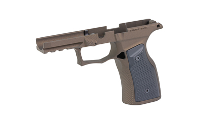 Sharps Bros. Gen 3 Grip Module, Fits Sig P365 X-Macro, Anodized Finish, Bronze, Black Grips — photo 3