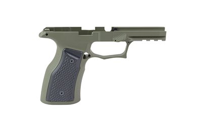 Sharps Bros. Gen 3 Grip Module, Fits Sig P365 X-Macro, Anodized Finish, Olive Drab Green, Black Grips — photo 2