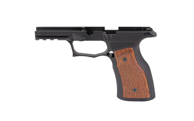Sharps Bros. Gen 3 Grip Module, Fits Sig P365 X-Macro, Anodized Finish, Black, Cherry Grip Panels