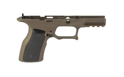 Sharps Bros. Grip Module, Fits Springfield Echelon Compact, 7075 Aluminum Construction, Cerakote Finish, Bronze, Black Grip Panels — photo 2