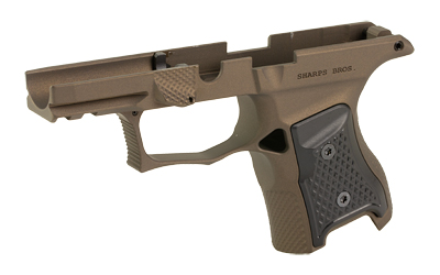 Sharps Bros. Gen 3 Grip Module, Fits Sig P365, Anodized Finish, Bronze, Black Grips — photo 3