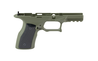 Sharps Bros. Grip Module, Fits Springfield Armory Echelon, Cerakote Finish, OD Green, Black Anodized Aluminum Grips — photo 2