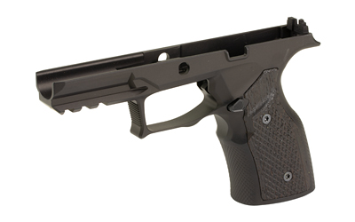 Sharps Bros. Grip Module, Fits Taurus GX4 Carry, 7075 Aluminum Construction, Anodized Finish, Black, Wenge Wood Grip Panels — photo 3