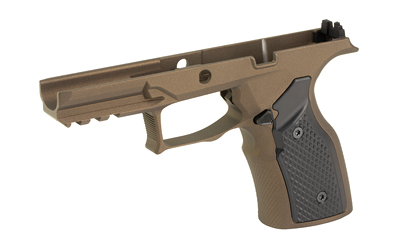 Sharps Bros. Grip Module, Fits Taurus GX4 Carry, 7075 Aluminum Construction, Cerakote Finish, Bronze, Black Grip Panels — photo 3