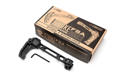 Strike Industries FSA Single Side Folding Stock, Fits 1913 Interfaces, Matte Finish, Black — photo 3