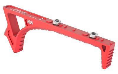 Strike Industries Link Curved Foregrip, Red, Fits MLOK and Keymod — photo 2