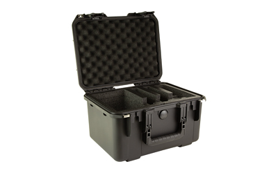 SKB Sports iSeries, Two Handgun Case, With Foam, Polypropylene Copolymer Resin Construction, Black, 16.25"x13"x10", 7.04 lbs — photo 3