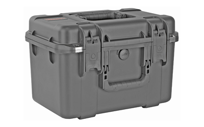 SKB Sports iSeries, Four Handgun, With Foam, Polypropylene Copolymer Resin Construction, Black, 17.25"x12.25"x11.625", 8.83 lbs