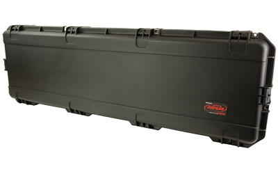 SKB Sports iSeries Double Rifle Case, With Foam, Polypropylene Copolymer Resin Construction, Black, 53"x17"x6.75", 24.3 lbs — photo 2