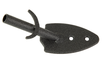 Skull Hooker Flush Wall Mount, Powder Coat Finish, Black — photo 2