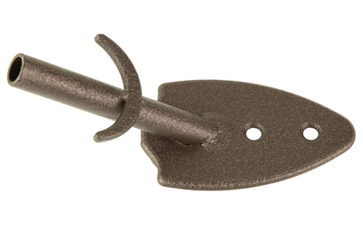 Skull Hooker Flush Wall Mount, Powder Coat Finish, Brown — photo 2