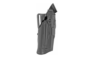 Safariland Model 6360 ALS/SLS Mid-Ride Level III Retention Duty Holster, Fits Glock 17/22 with Light, Right Hand, Plain Black Finish