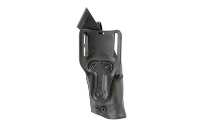 Safariland Model 6360 ALS/SLS Mid-Ride Level III Retention Duty Holster, Fits Glock 17/22 with Light, Right Hand, Plain Black Finish — photo 2