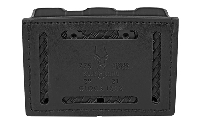 Safariland Model 775 Slimline Open Top Triple Magazine Pouch, For 2.25" Duty Belts, Fits Glock 17, Belt Loop, Hardshell STX — photo 2