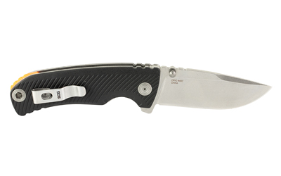 SOG Knives & Tools Tellus ATK, Folding Knife, 3.5" Clip Point Straight Edge, Glass Reinforced Nylon Handle, CRYO 440C Steel, Stonewash Finish — photo 2