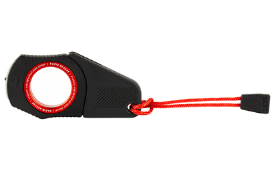 SOG Knives & Tools Rapid Rescue, Compact Seat Belt Cutter, Black and Red