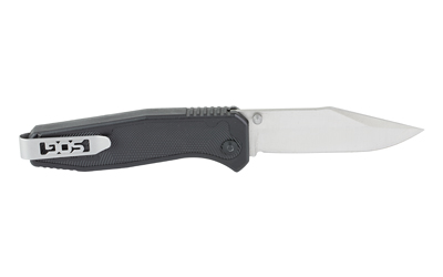 SOG Knives & Tools Flare, Folding Knife, 3.5" Clip Point Blade, 8" Overall Length, 8Cr13MoV Steel, Satin Finish Blade Steel, Straight Edge, Silver — photo 2