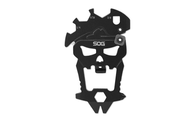 SOG Knives & Tools MACV, 2.5" 12 in 1 Tool, 420 Stainless Steel, Hardcased Black Finish, Black