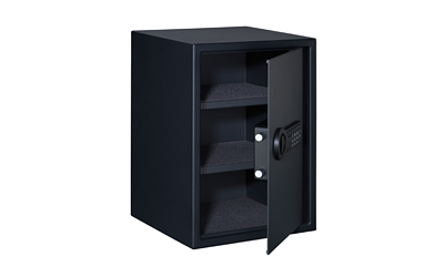 Stack-On Personal Safe, Matte Black, Electronic Key Pad, Extra Large
