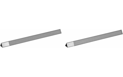 Spyderco Tri-Angle Stones, Diamond, Sold as Pair, Gray