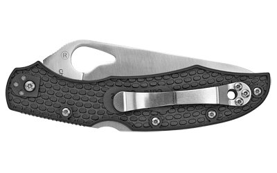 Spyderco Byrd, Cara Cara 2, 3.75" Folding Knife, Lightweight, Black — photo 2