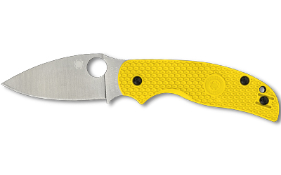 Spyderco Sage 5 Salt, Folding Knife, 3" Drop Point Blade, CPM MagnaCut Blade, 7.13" Overall Length, Compression Lock, Satin Finish, Silver Blade