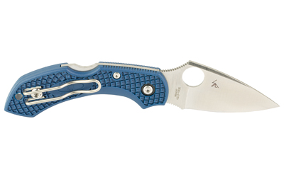 Spyderco Dragonfly 2, Folding Knife, 2.28" Drop Point Blade, 5.58" Overall Length, CPM SPY27 Blade Steel, Plain Edge, Satin Finish, Silver — photo 2