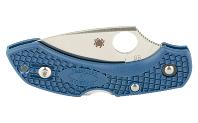 Spyderco Dragonfly 2, Folding Knife, 2.28" Drop Point Blade, 5.58" Overall Length, CPM SPY27 Blade Steel, Plain Edge, Satin Finish, Silver — photo 3