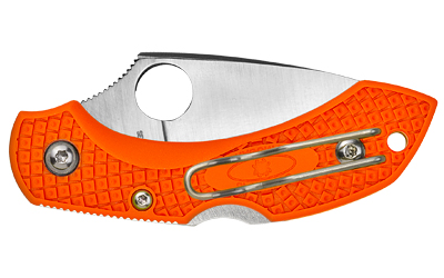 Spyderco Dragonfly 2, 2.30" Folding Knife, VG-10, Plain, Orange FRN — photo 2