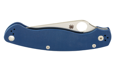 Spyderco Military 2, Folding Knife, 4" Drop Point Blade, CPM SPY27 Blade, 9.51" Overall Length, Compression Lock, Satin Finish, Silver Blade — photo 3