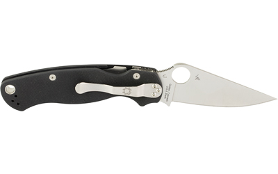 Spyderco Para Military 2, 3.42" Folding Knife, Plain Edge, CPM-S45VN Finish, Black G10 Handle — photo 2