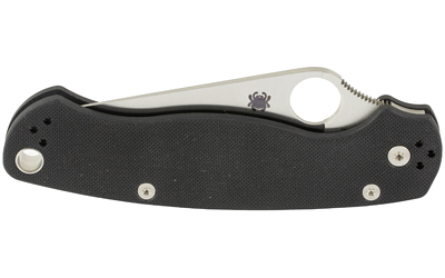 Spyderco Para Military 2, 3.42" Folding Knife, Plain Edge, CPM-S45VN Finish, Black G10 Handle — photo 3