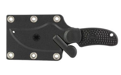 Spyderco ARK, 2.56" Fixed Blade Knife, Lightweight, H2, Black, Includes Sheath — photo 3